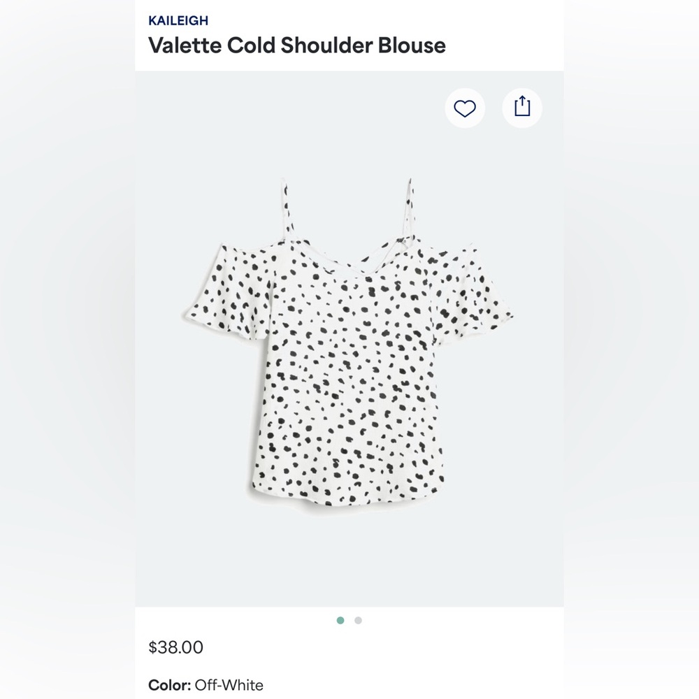 🛍️🛍️Cold shoulder top